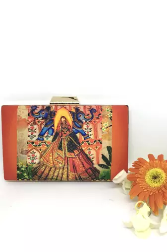 MULTI WEDDING DIGITAL PRINT CLUTCH
