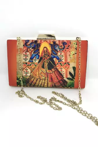 MULTI WEDDING DIGITAL PRINT CLUTCH