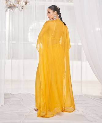 Musturd sharara set 3