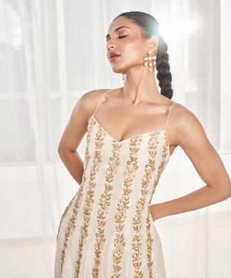 Ivory kalidar sharara set 3