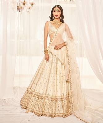 Ivory Bridal Lehenga Set 1