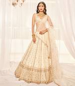 Ivory Bridal Lehenga Set