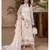 Long Pakistani Georgette suite with embroidery and diamond work 