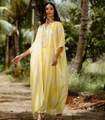 Yellow kaftan set