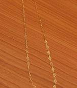 Gold necklaces