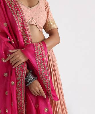 Pink Lehenga Set 3