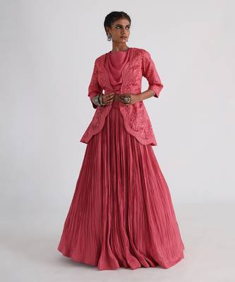 Pink Inaayat Lehenga Set 1