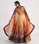 Yellow Aliyna Lehenga Set