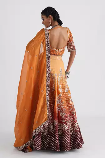 Yellow Aliyna Lehenga Set