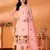 Pink Colour Ethnic Partywear Girlish Salwaar Kaeez