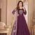  Purple Colour Ethnic Anarkali Dress For Beautiful Wedding Looks