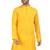 Labelzero Yellow cotton Designer Kurta For Men's