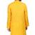 Labelzero Yellow cotton Designer Kurta For Men's