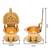 BulkySanta Pure Brass Kamakshi Deepa Big Size | Kamatchi vilakku | Kamakshi Devi Oil Lamp (12 cm Long) (2)
