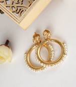 Diva Pearl Hoops