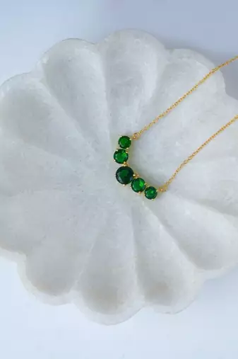 Emerald Spring Necklace
