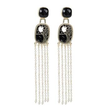 Moonlit landscape danglers 2