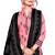 Peach printed cotton unstitched salwar salwar suit material