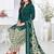 Green printed cotton unstitched salwar salwar suit material