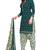 Green printed cotton unstitched salwar salwar suit material
