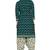 Green printed cotton unstitched salwar salwar suit material
