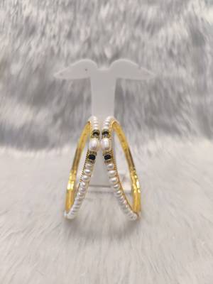 Mannat raj pearls and jewellers natural fresh water hyderabadi beautiful pearls bangles 3