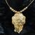 Mansiyaorange gold plated dokiya necklace set  with earrings for women