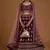 Violet Wedding Lehenga Choli for Women