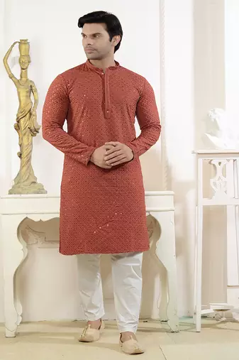 Arruga stylish sequins kurta pajama