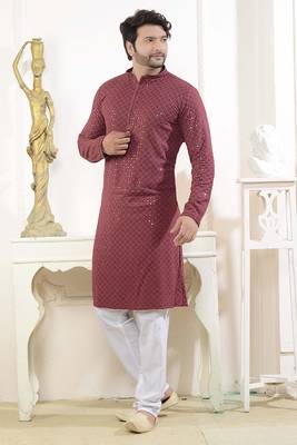 Arruga stylish sequins kurta pajama 3