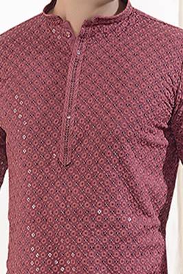 Arruga stylish sequins kurta pajama 4