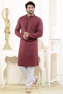 Arruga stylish sequins kurta pajama 5