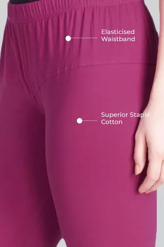 Lyra Multicolour Free Size Churidar Leggings
