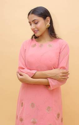 Fusionic light-pink  readymade-suits With Dupatta 4