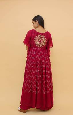 Fusionic raspberry  readymade-suits With Dupatta 3