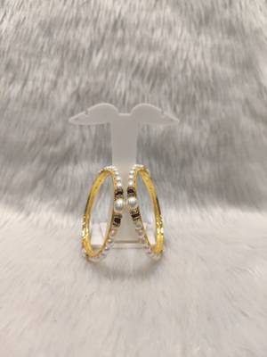 Mannat raj pearls and jewellers natural fresh water hyderabadi beautiful pearls bangles 2