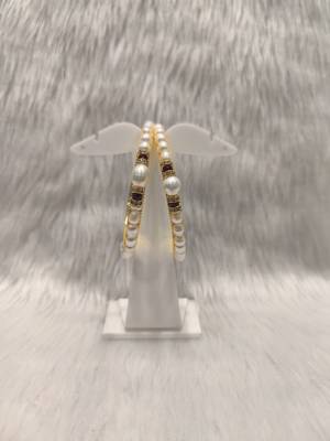 Mannat raj pearls and jewellers natural fresh water hyderabadi beautiful pearls bangles 3