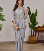 Women Ready To Wear Stitched Blouse With Embroidery And Sequins Work