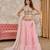Women's Heavy Embroidery & Sequins Work With Latkan Lehenga Choli