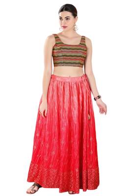 Padded Georgette Square Neck Blouse 5