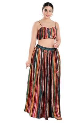 Padded Silk Sweatheart Neck Blouse 5