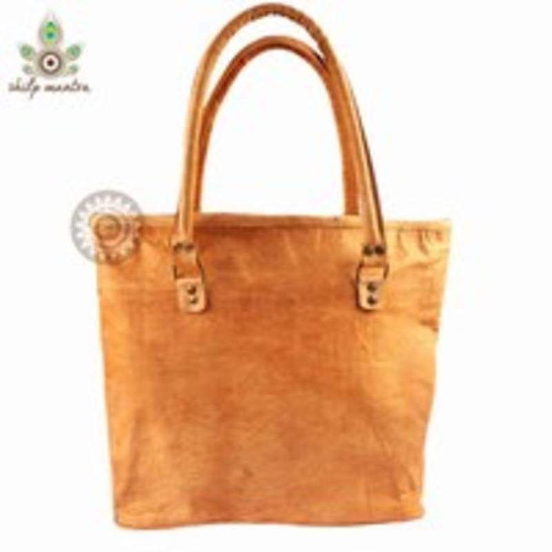 Handmade Leather Bags for Ladies Shilpmantra 65282
