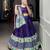 Navy Blue Color Dola Silk Patola & Bandhej Print Lehenga Choli With Unstitched Blouse And Dupatta