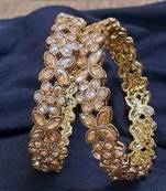 Designer Mirror Work Set of 2 Bangles For Women/Girls