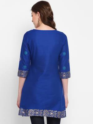 Women cotton printed straight  kurta 2