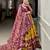 Mustard Colour Tussar Silk With Patola Print Foil Work and Gotta Patti Lace Border Lehenga Choli