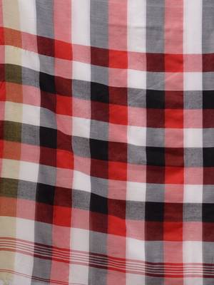 Multicolor Cotton Colorblocked Handwoven Soft Saree 5