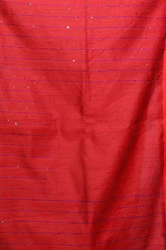 Light Grey Handwoven Cotton Blend Soft Saree With Texture Pattern