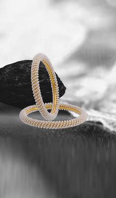 Beautiful Pearls Bangles 1