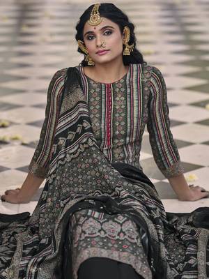 multiColormuslin digital printed dress material 3